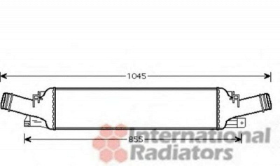 VAN WEZEL 03004294 -  Интеркулер